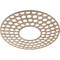 Ekena Millwork Fink Wood Fretwork Pierced Ceiling Medallion, Red Oak, 36"OD x 13 1/8"ID x 3/8"T CMWP36X36X0375FFRO - alternate 3